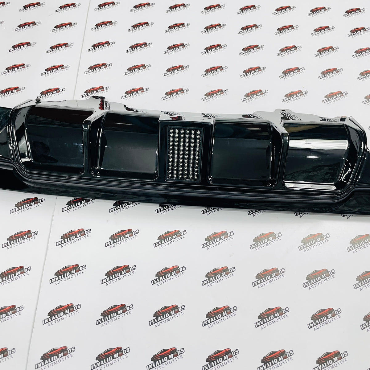 BMW E60 5 Series Rear Diffuser with F1-Style LED Light | Sporty ABS Upgrade