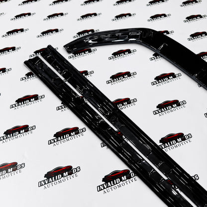 VW Virtus & Skoda Slavia Front Splitter & Side Skirts Kit | Premium ABS Body Styling Kit