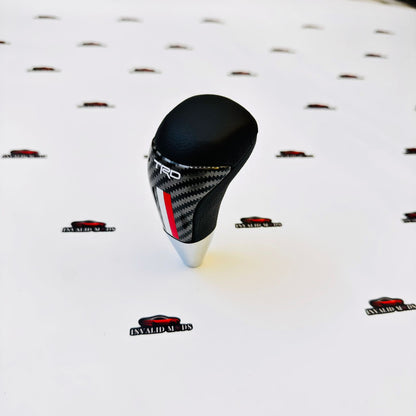 TRD Carbon Fiber Gear Shift Knob – Universal Fit Automatic Shifter