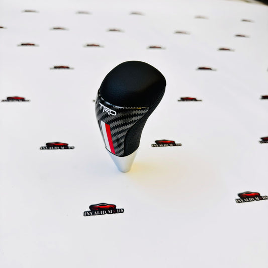 TRD Carbon Fiber Gear Shift Knob – Universal Fit Automatic Shifter