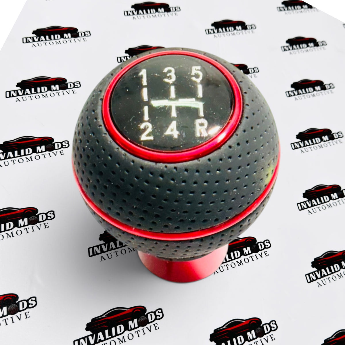 MOMO JDM Style Round Gear Knob | Premium Leather Finish