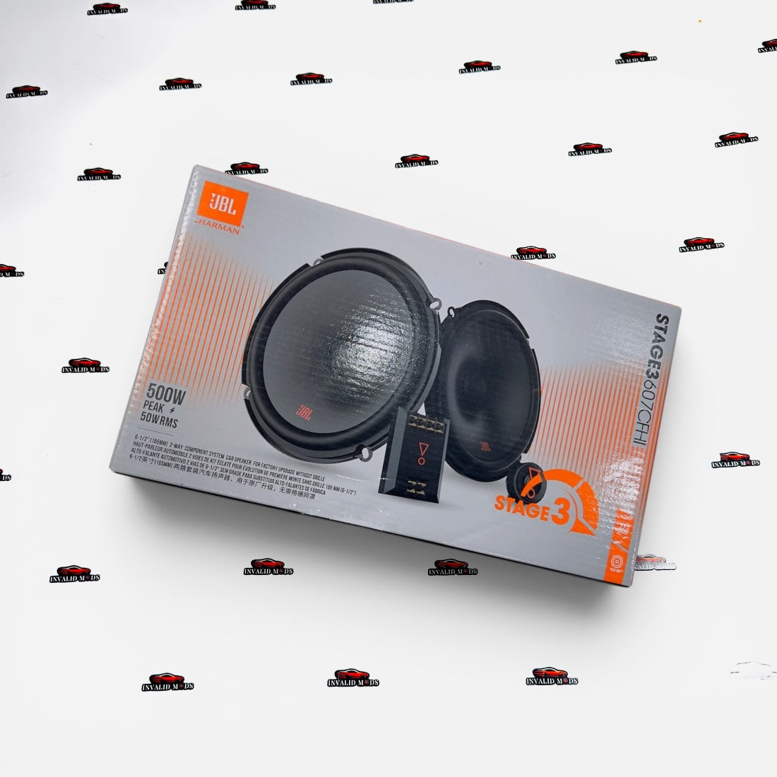 JBL Stage 3 6.5" 500W 2-Way Component Car Speaker System – Universal Aftermarket Upgrade