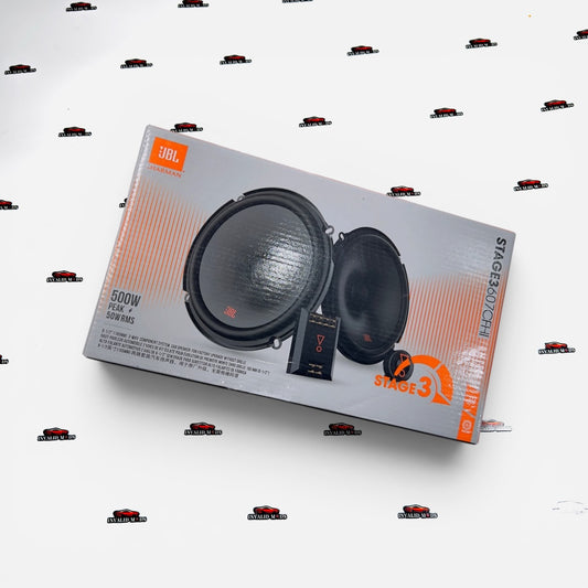 JBL Stage 3 6.5" 500W 2-Way Component Car Speaker System – Universal Aftermarket Upgrade
