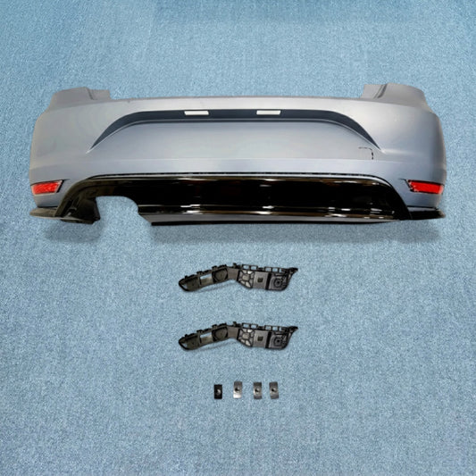 Volkswagen Polo GTI Rear Kit (2010–2020) | Gloss Black Diffuser Upgrade | Aftermarket Rear Styling Kit