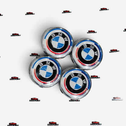 BMW Wheel Center Caps – Premium Set of 4 | Outer Diameter (68mm)