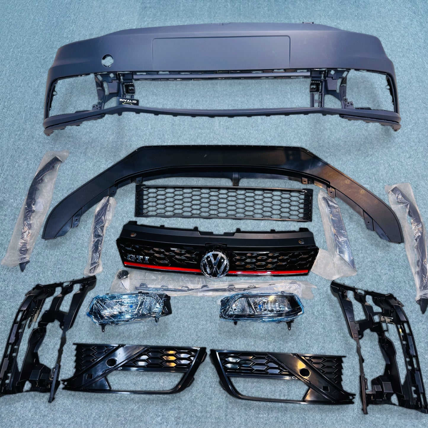 Volkswagen Polo GTI Style Front Body Kit (2010–2020) | Aftermarket Sporty Front Bumper Upgrade & Aero Styling Kit