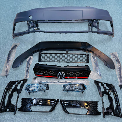 Volkswagen Polo GTI Style Front Body Kit (2010–2020) | Aftermarket Sporty Front Bumper Upgrade & Aero Styling Kit