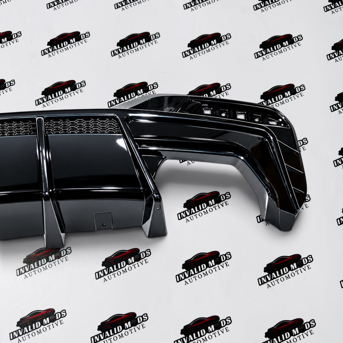BMW 5 Series G30 & G38 Rear Diffuser with Canards | V-TEN Performance Upgrade