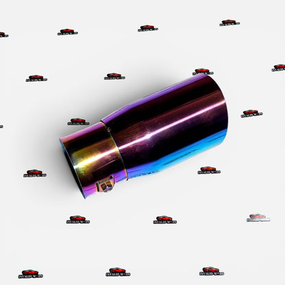 Titanium Rainbow Burnt Exhaust Tip | Universal Performance