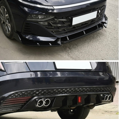 Hyundai Verna Splitter & Diffuser Combo | Sporty Body Kit for (2023 Onwards)