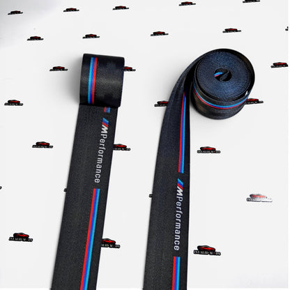 BMW M-Style Seat Belt Covers (Pair) | Universal Premium Comfort Shoulder Pads
