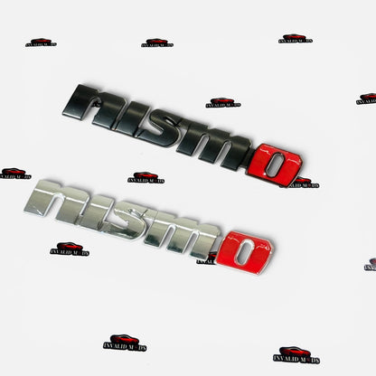 NISMO Rear Emblem Badge | Performance Styling Logo for Cars