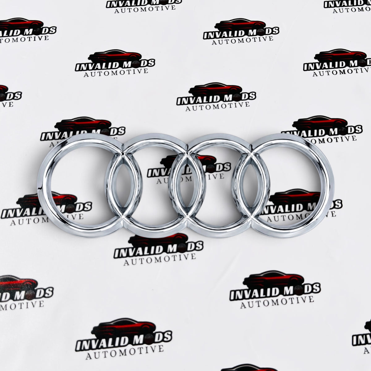 Audi Replacement Logo | OEM-Style Front & Rear Emblem Badge