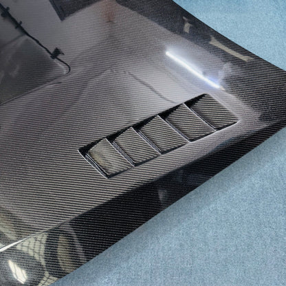 Volkswagen Polo Carbon Fiber Alpha Hood | Lightweight Performance Bonnet | Aftermarket Upgrade