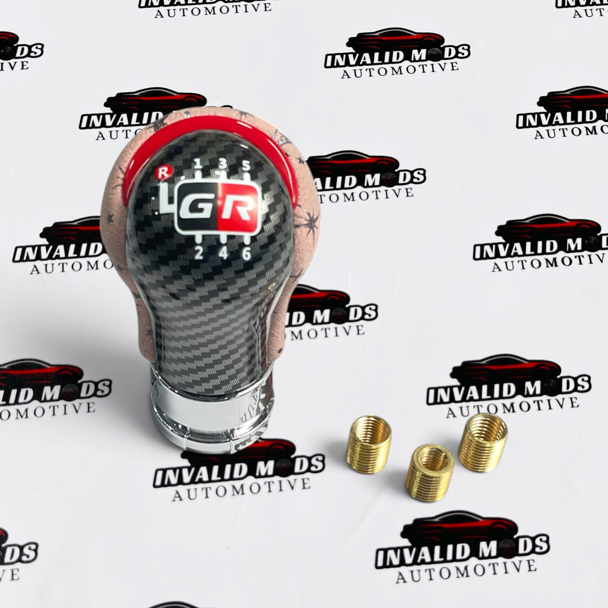 GR-Sports Alcantara Gear Knob for Toyota Cars