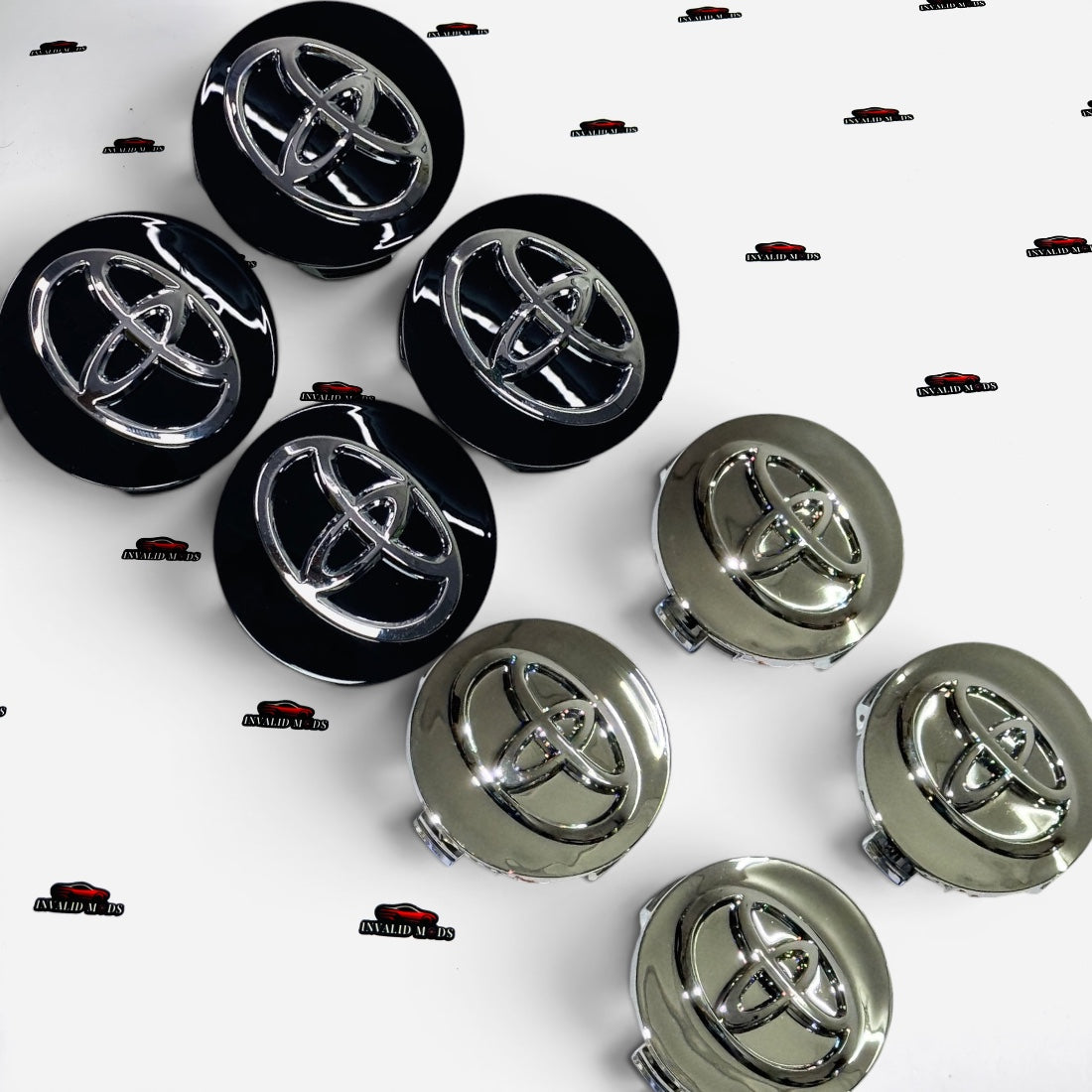 Toyota Wheel Center Caps – Premium OEM-Style Replacement Set