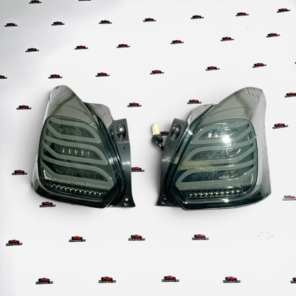 Swift Benz-Style LED Aftermarket Tail Lights | Compatible With Type-3 Models | Red & Full Smoke