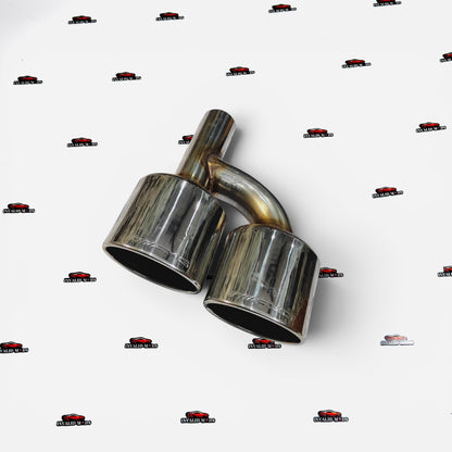 Mercedes-Benz AMG-Style Dual Exhaust Tip – Chrome/Stainless Finish