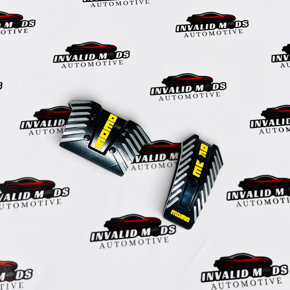 MOMO Pedal Kit for Automatic and Manual Cars | Sporty Aluminum Finish