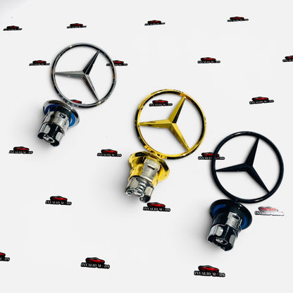 Mercedes-Benz Front Bonnet Standing Logo | Premium Hood Ornament Emblem