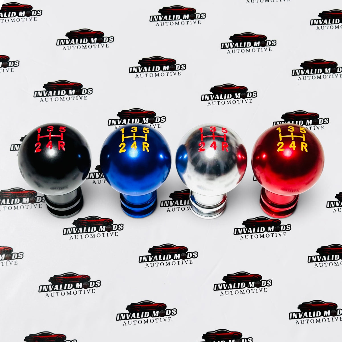 Mugen Round JDM Gear Knob | Universal Manual Shift Knob Sport Style