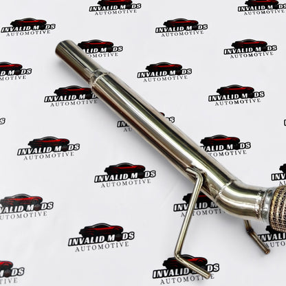 VW Polo 1.0L TSI Performance Downpipe | RACE NOTE Stainless Steel Exhaust Upgrade