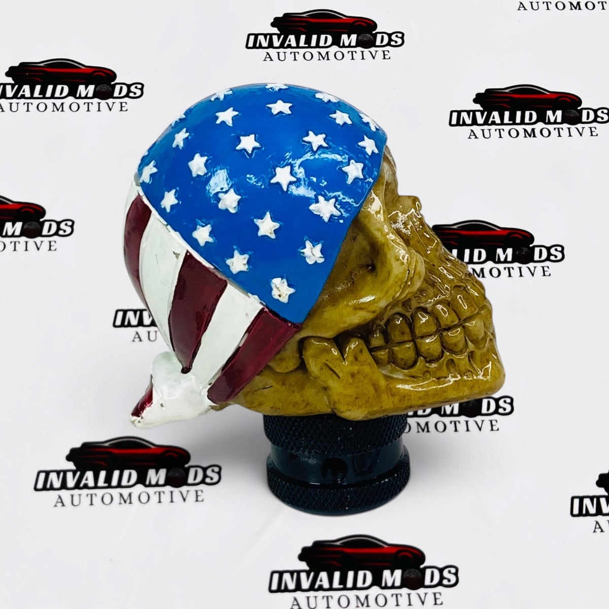 Skull Car Gear Shift Knob – Universal Fit Custom Design Shifter