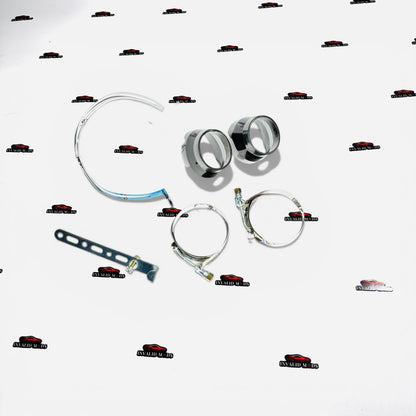 Universal Carbon Fiber Cold Air Intake Kit | High Performance Air Intake System for Cars