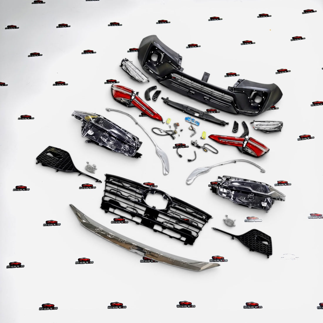 Toyota Fortuner Sigma Body Kit (2016+) | Premium Full Exterior Conversion Kit | OEM Fit Upgrade