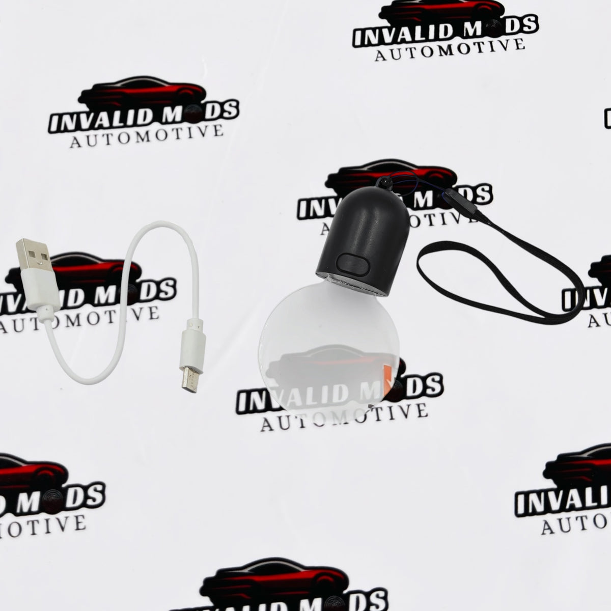 Wireless and Rechargeable LED Light Car Mirror Hanging for Interior