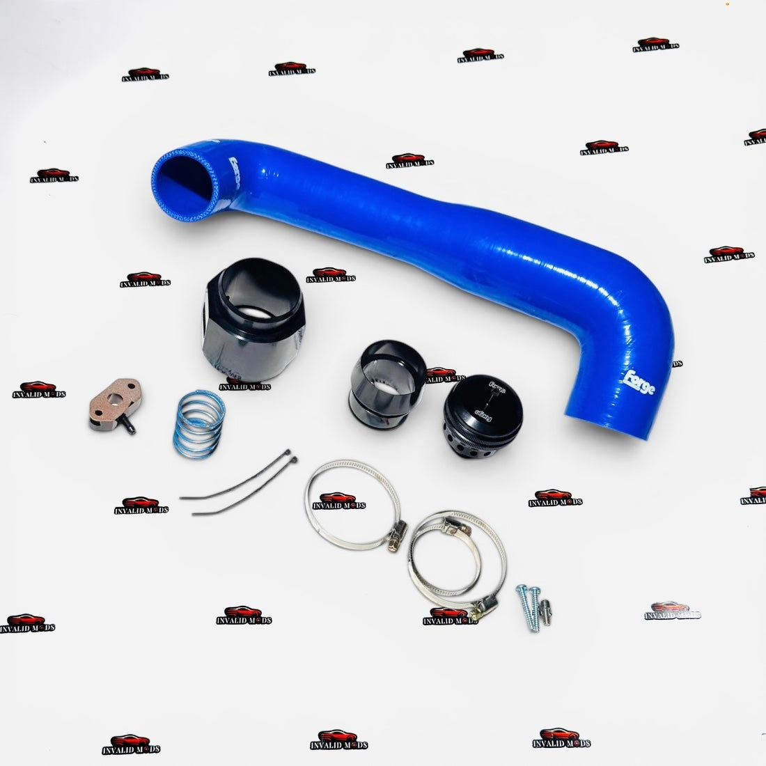 Forge BOV with Silicone Pipe for 1.0L, 1.2L & 1.8L Turbo Engines | Universal Kit