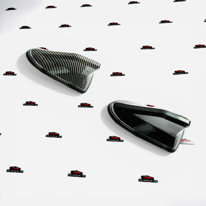 Glossy Black Shark Fin Antenna – Aftermarket Roof Mount Upgrade