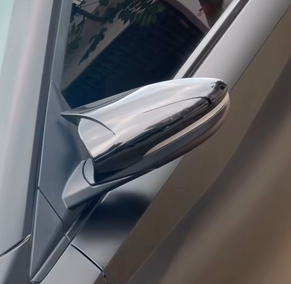 Hyundai I20 Batman Style Mirror Covers (2020-2025)