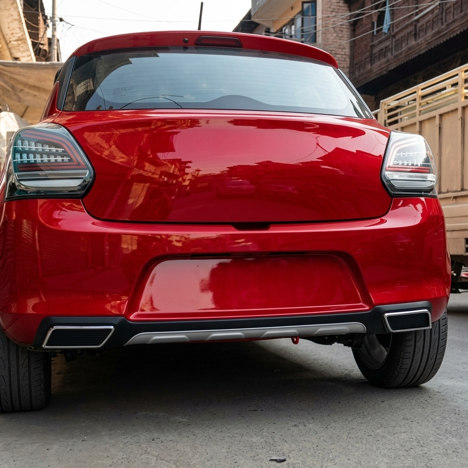 Suzuki Swift Diffuser | Swift Type 3 Mercedes Style Rear Diffuser with Dummy Exhaust Tips