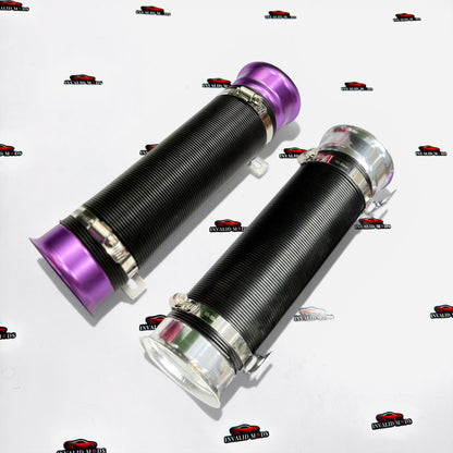 3-Inch Cold Air Intake Pipe (Universal) | Flexible High-Flow Performance Intake Tube