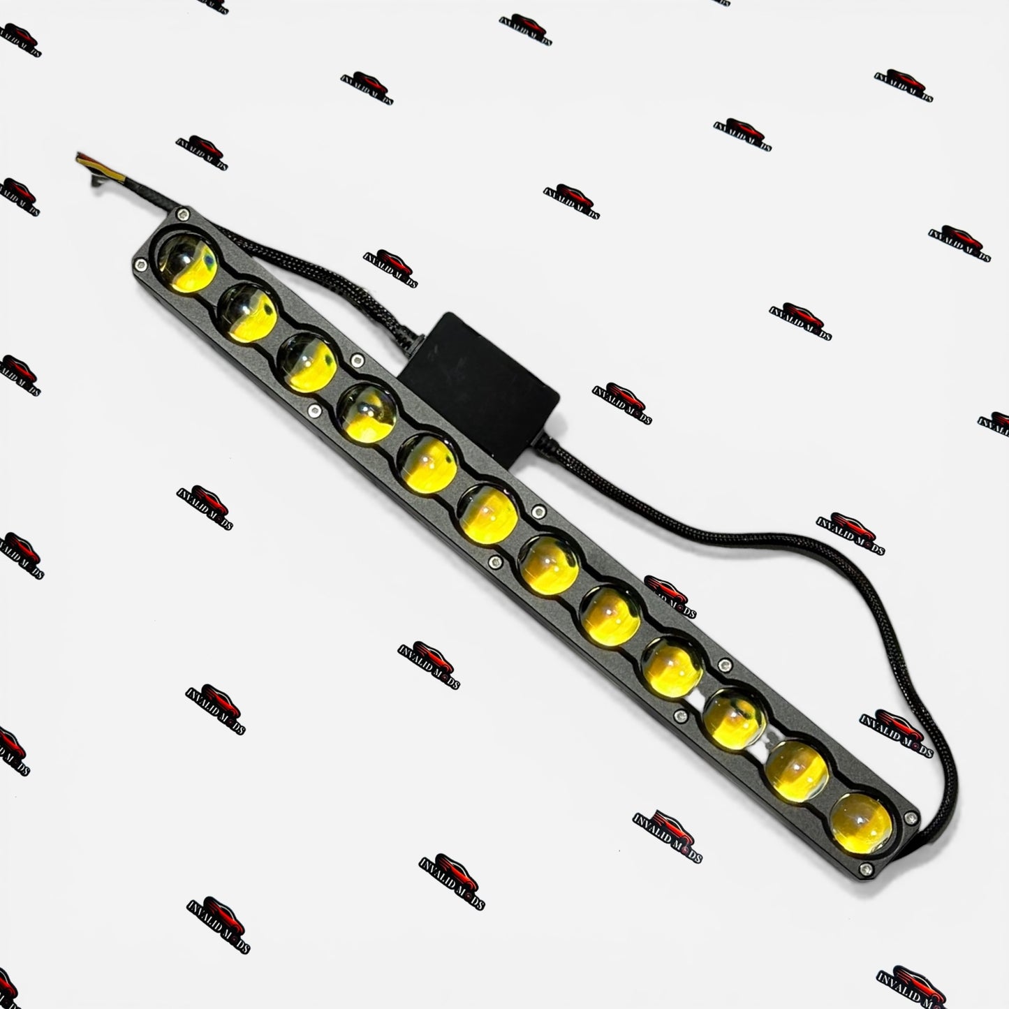 Dual Color LED Work Light Bar (White & Yellow) | High Power Auxiliary Lights for Cars