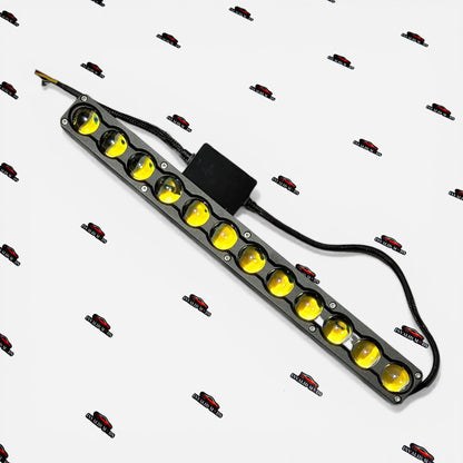 Dual Color LED Work Light Bar (White & Yellow) | High Power Auxiliary Lights for Cars