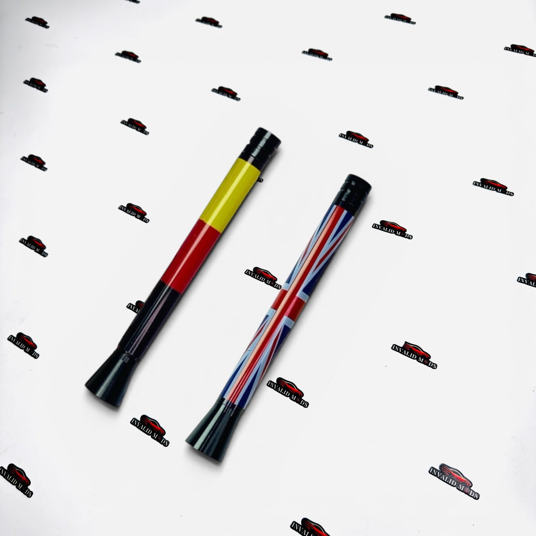 Universal Aluminium Car Antenna – Flag Design (Germany / UK)