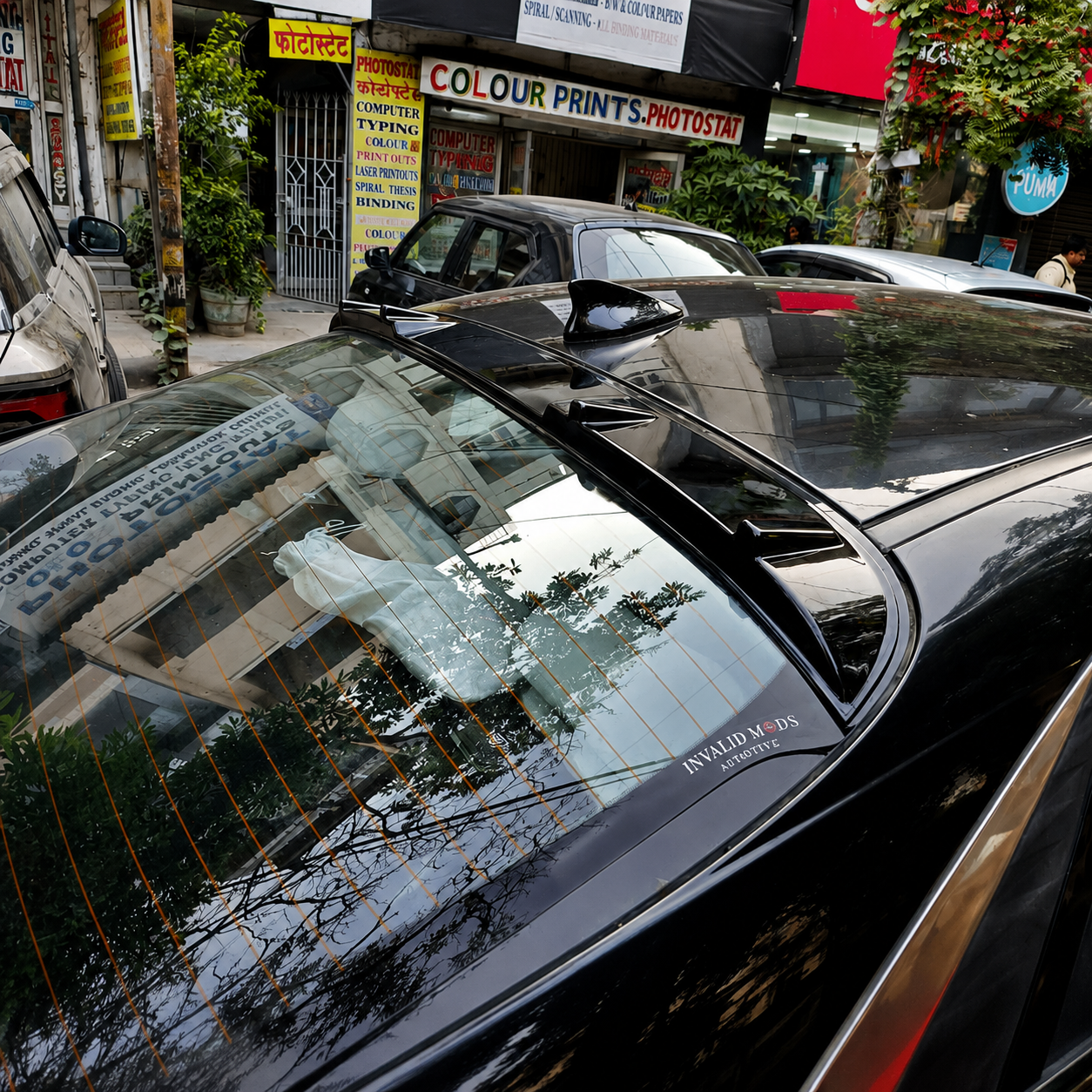 Hyundai Verna Roof Spoiler | Premium ABS Sporty Rear Spoiler Upgrade