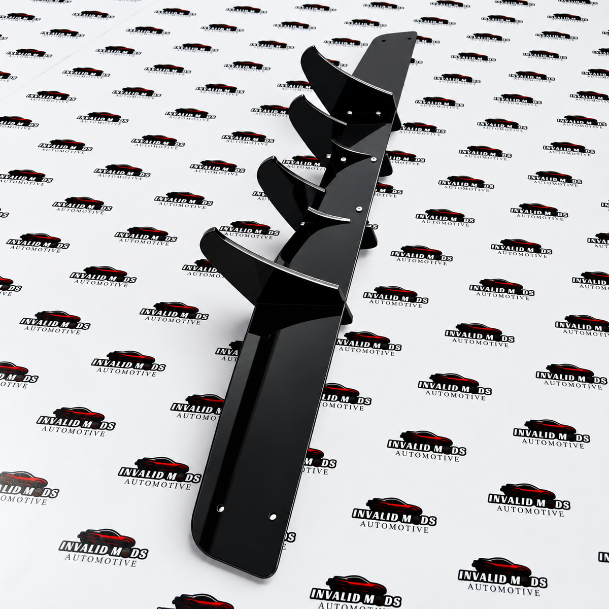Suzuki Swift Rear Diffuser (Type 3) | 4-Fin Sporty Aftermarket Bumper Upgrade