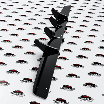Suzuki Swift Rear Diffuser (Type 3) | 4-Fin Sporty Aftermarket Bumper Upgrade