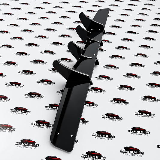 Suzuki Swift Rear Diffuser (Type 3) | 4-Fin Sporty Aftermarket Bumper Upgrade