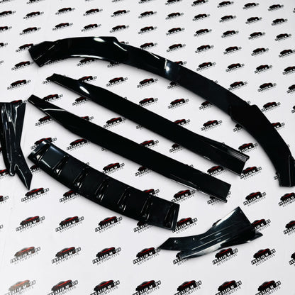 Universal Full Body Splitter Kit (Sedan) Cars | ABS Car Body Kit