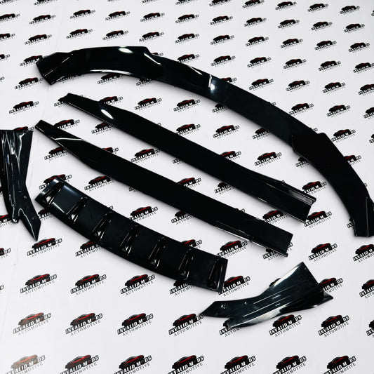 Universal Full Body Splitter Kit (Sedan) Cars | ABS Car Body Kit