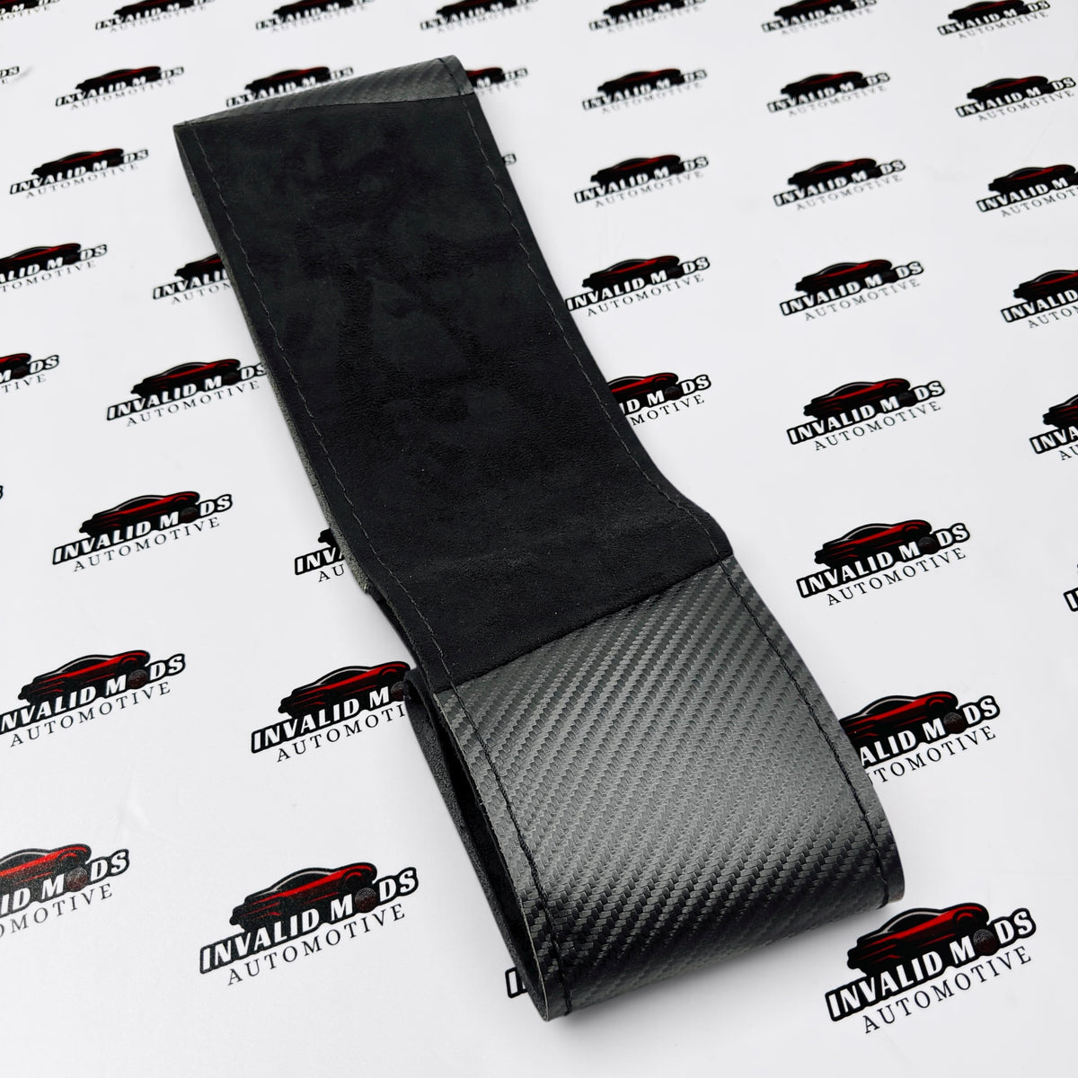 Alcantara & Carbon Fiber Wheel Cover | Universal Steering Cover