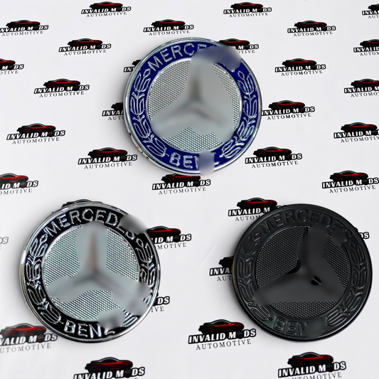 Mercedes-Benz Bonnet Logo Emblem | Direct Fit Hood Badge