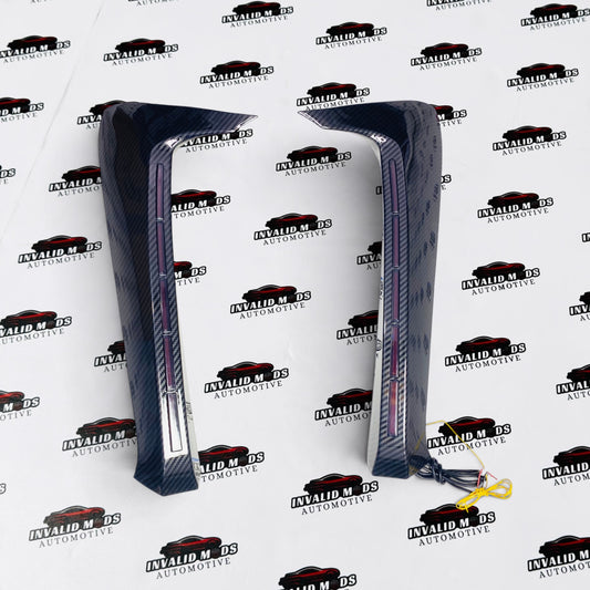 Toyota Innova Hycross Dynamic Scanning LED Pillar Light Kit | Premium Flow Effect Upgrade