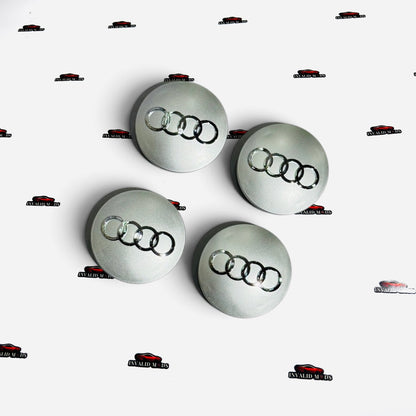 Audi Wheel Center Caps Set of 4 | Outer Diameter (67 mm)