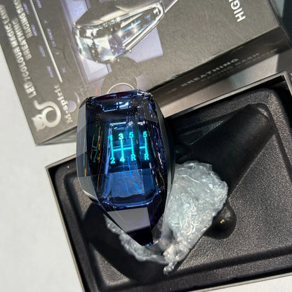 Crystal LED Gear Shift Knob – Touch Sensor Illuminated Shifter for Cars