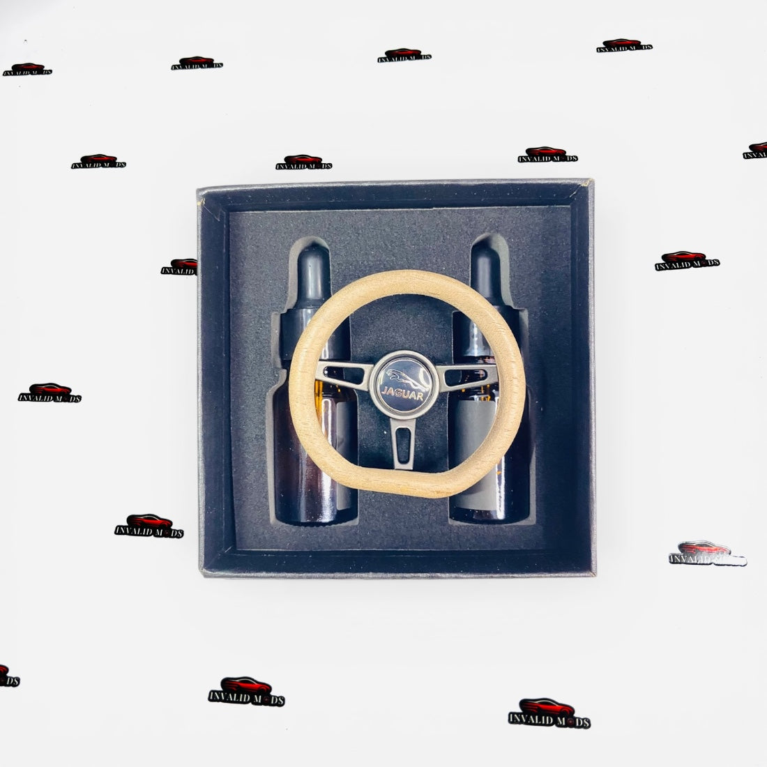 Steering Wheel Car Air Freshener | Magnetic AC Vent Diffuser Perfume | Universal Vent Clip